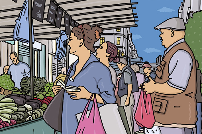 les légumes du marché par antoine meurant - Image principale