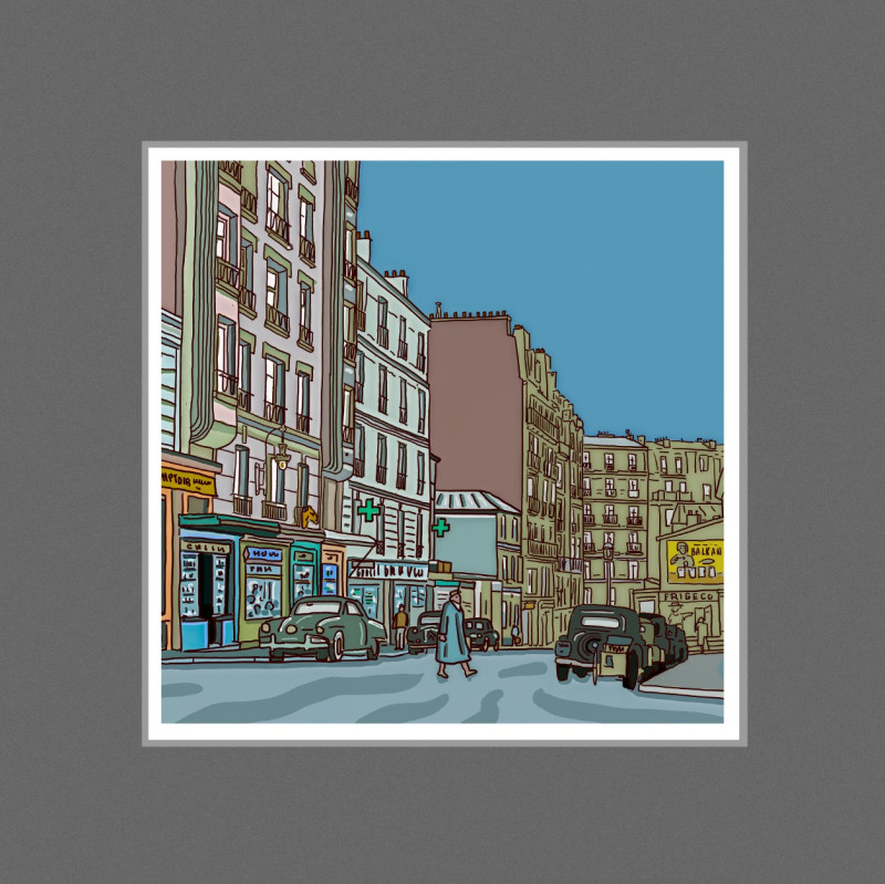 Banlieue année 50 par antoine meurant - Image principale