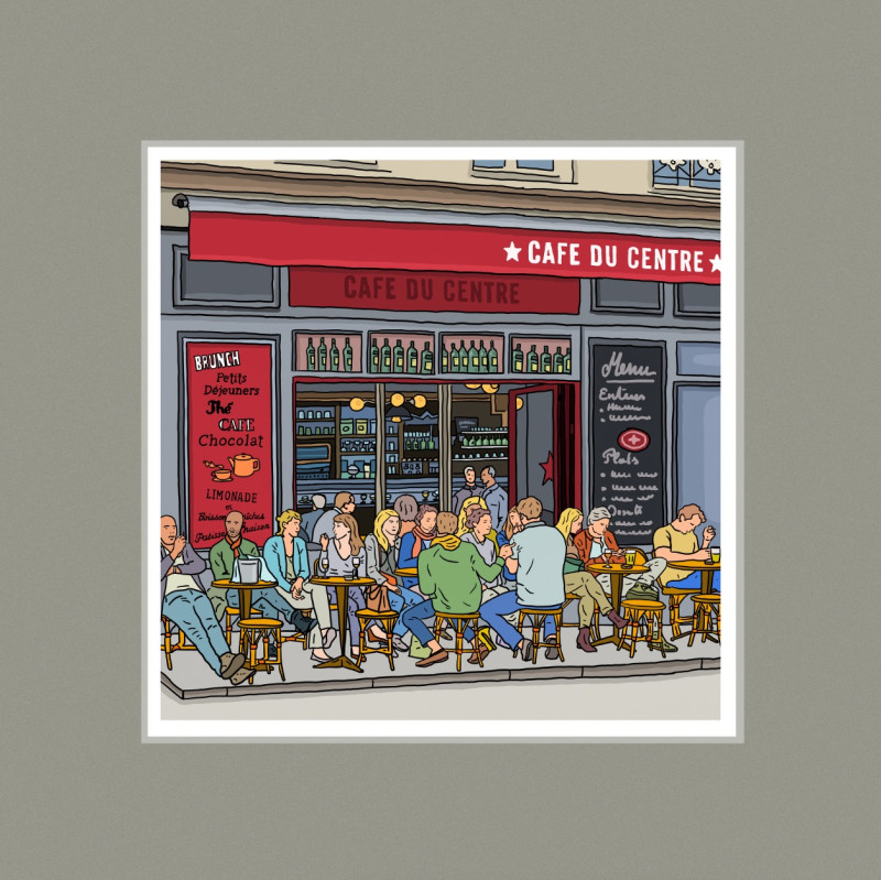 Café du Centre par antoine meurant - Image principale