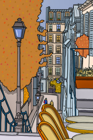 Rue André Antoine -  - Produit créatif