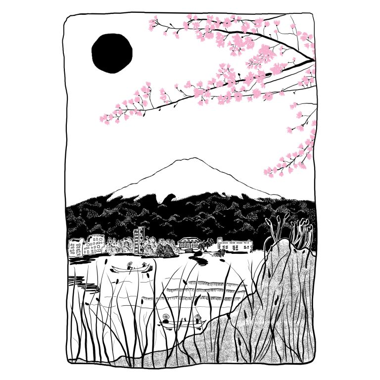 Fuji - Assia Burke - illustrateur