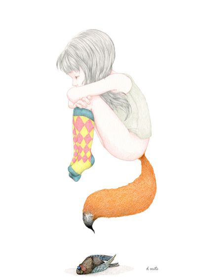 Nina - delphine vaute - illustrateurs/rices