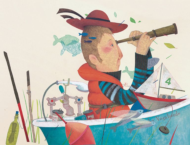 • Album jeunesse / pirate - Elodie Coudray - illustrateur