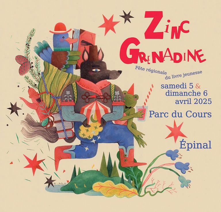 • Affiche / salon livre jeunesse - Elodie Coudray - illustrateur