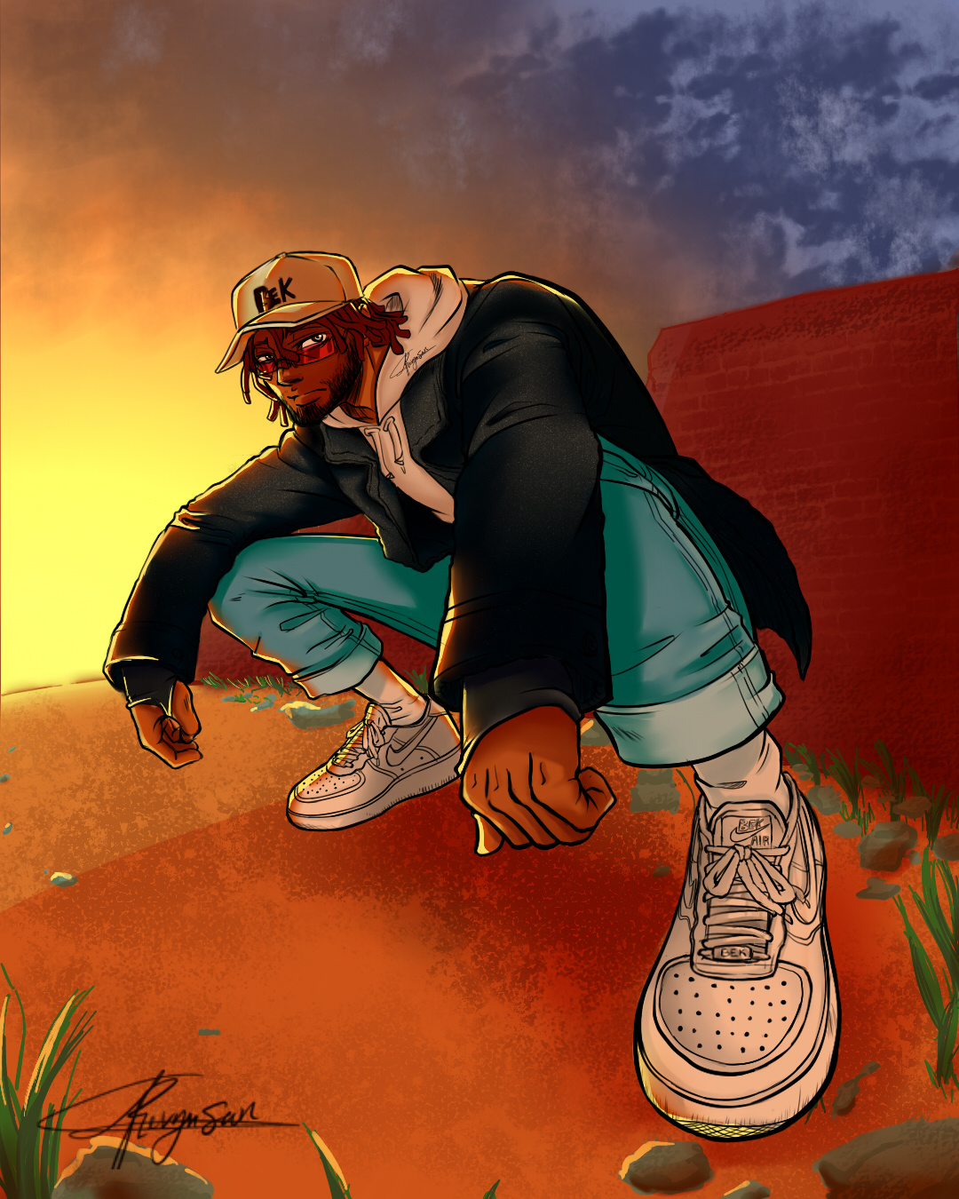 Illustration - Kevin Ndoe - illustrateur