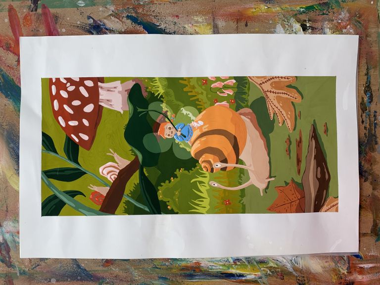 Fée des bois - Lea Pasquiou - illustrateur