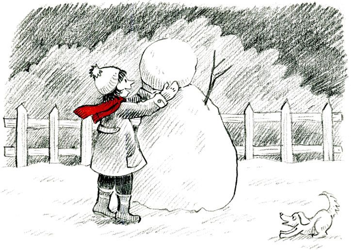 Neige - lise herzog - illustrateurs/rices