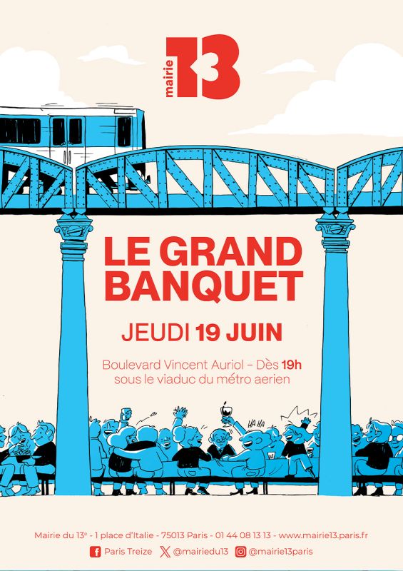 Mairie 13 - Paris - naute dessinateur - illustrateur